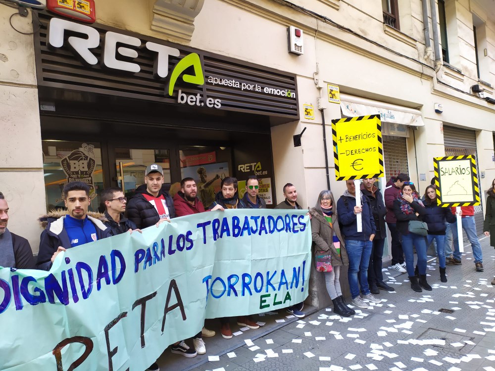 Retabet greban; errepresio antisindikalaren, prekarietatearen eta segurtasunik ezaren aurka