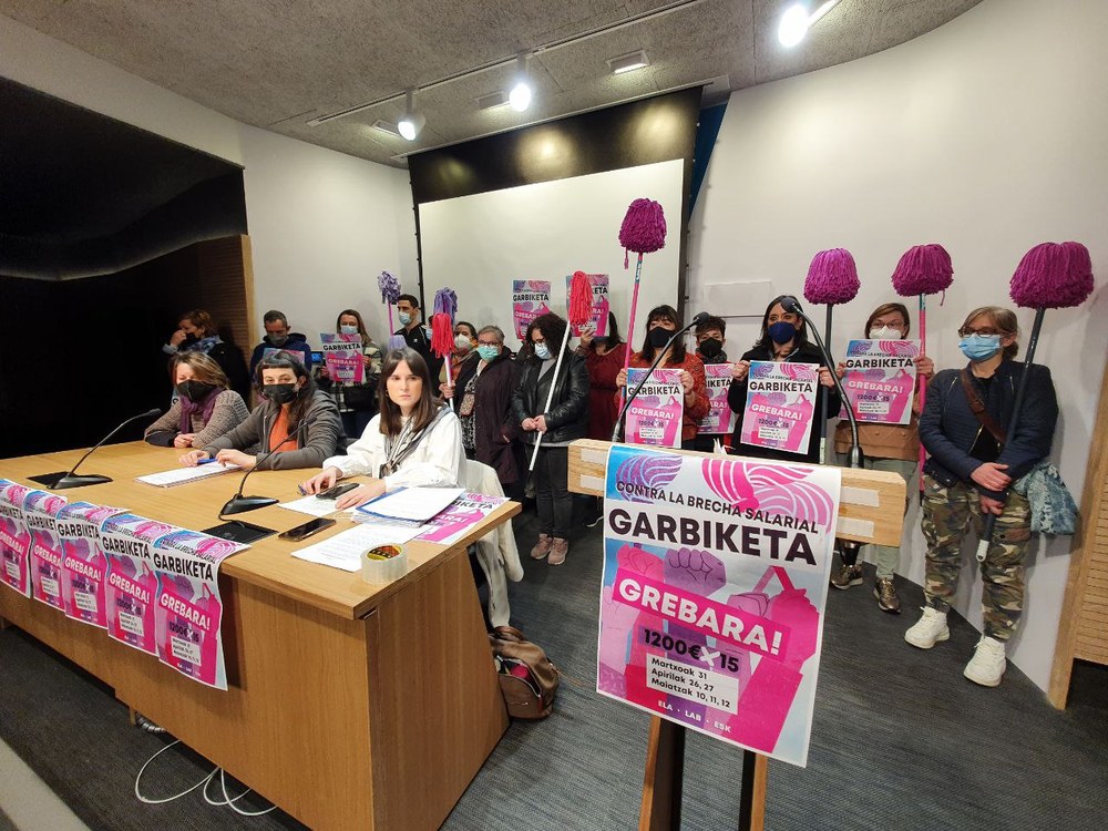 Sei greba egun Bizkaiko Garbikuntzan: martxoaren 31n, apirilaren 26an eta 27an, eta maiatzaren 10, 11 eta 12an
