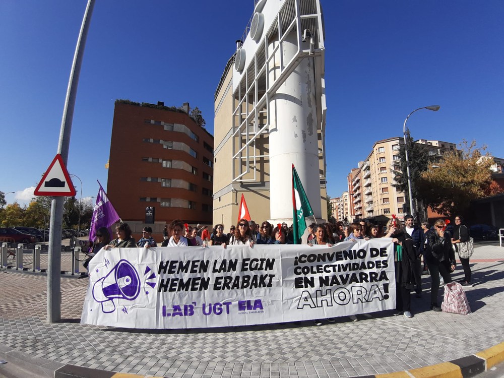 Sektoreko hitzarmena lortzeko mobilizazioak egiten ari dira