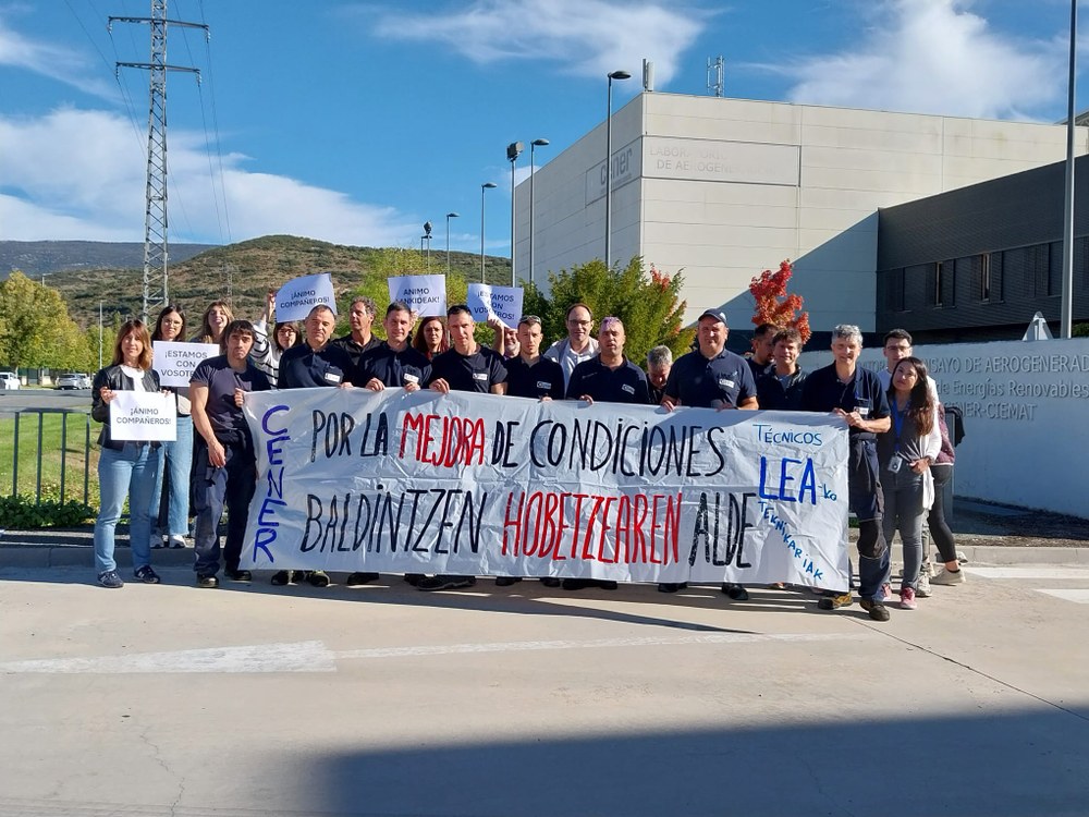 Teknikariak lanuzteak egin dituzte lan baldintzak hobetzeko