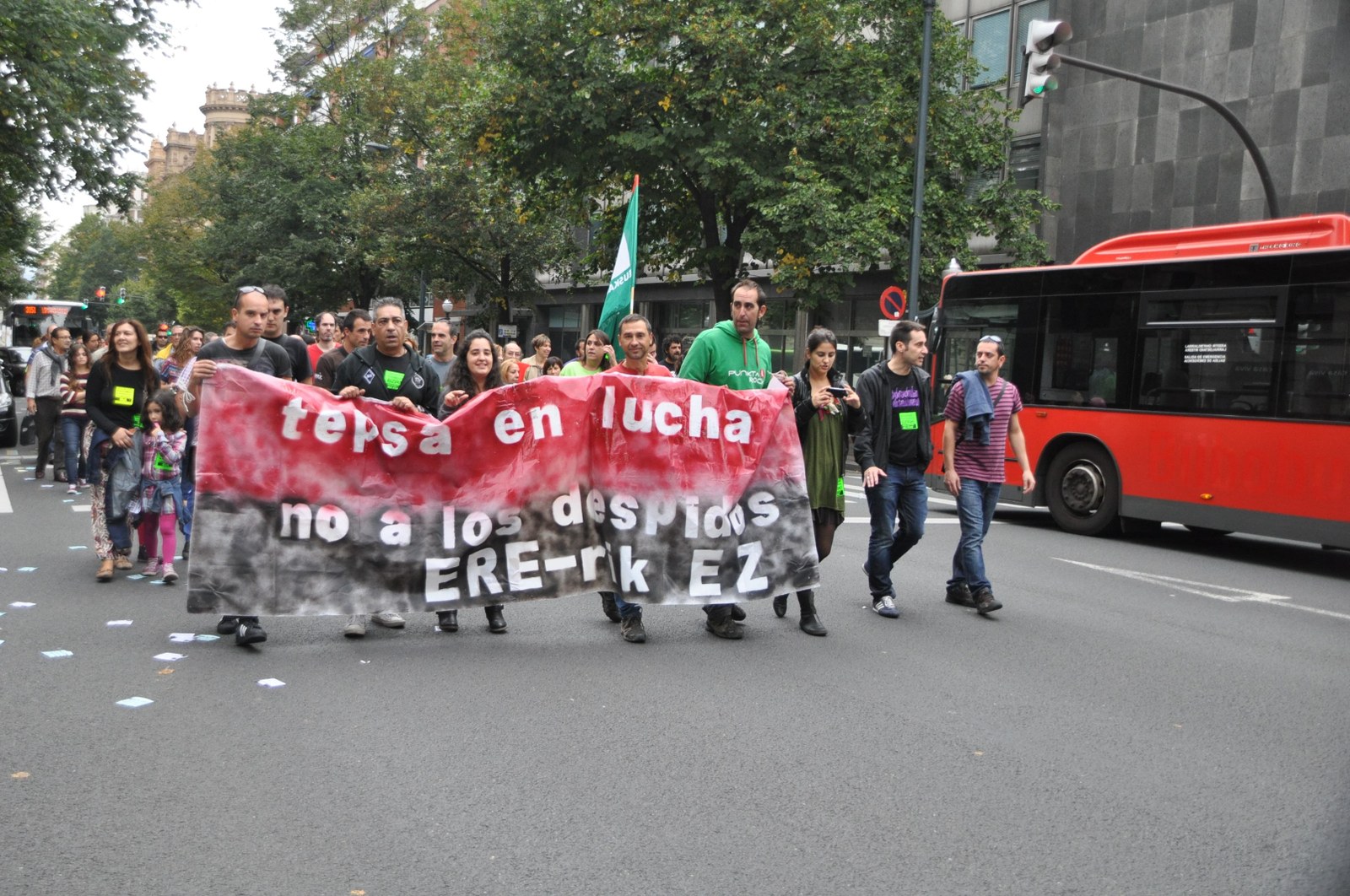 Terminales Portuarias-eko (TEPSA) langileak bi hilabete greba mugagabean
