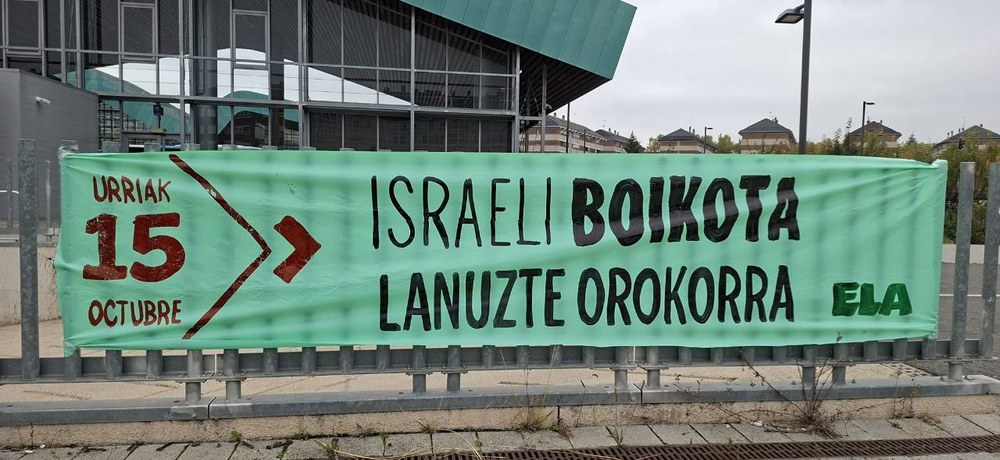 📸GALERIA| Lanuzteak: Langileok Palestinarekin
