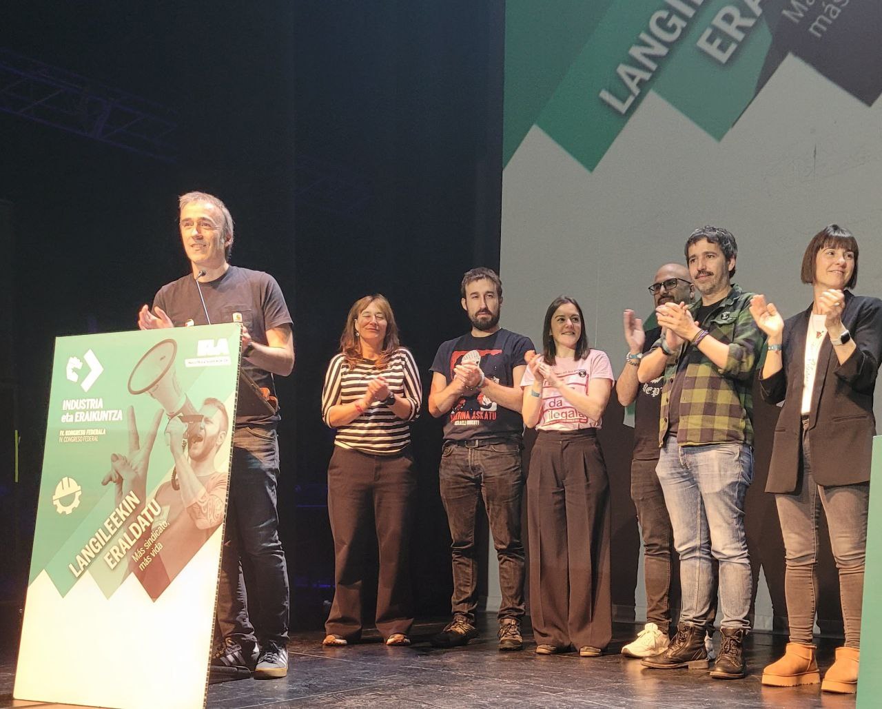 Unai Martinez: “Boterea sortu behar dugu lantokietan aberastasuna banatzeko borrokan irabazteko”