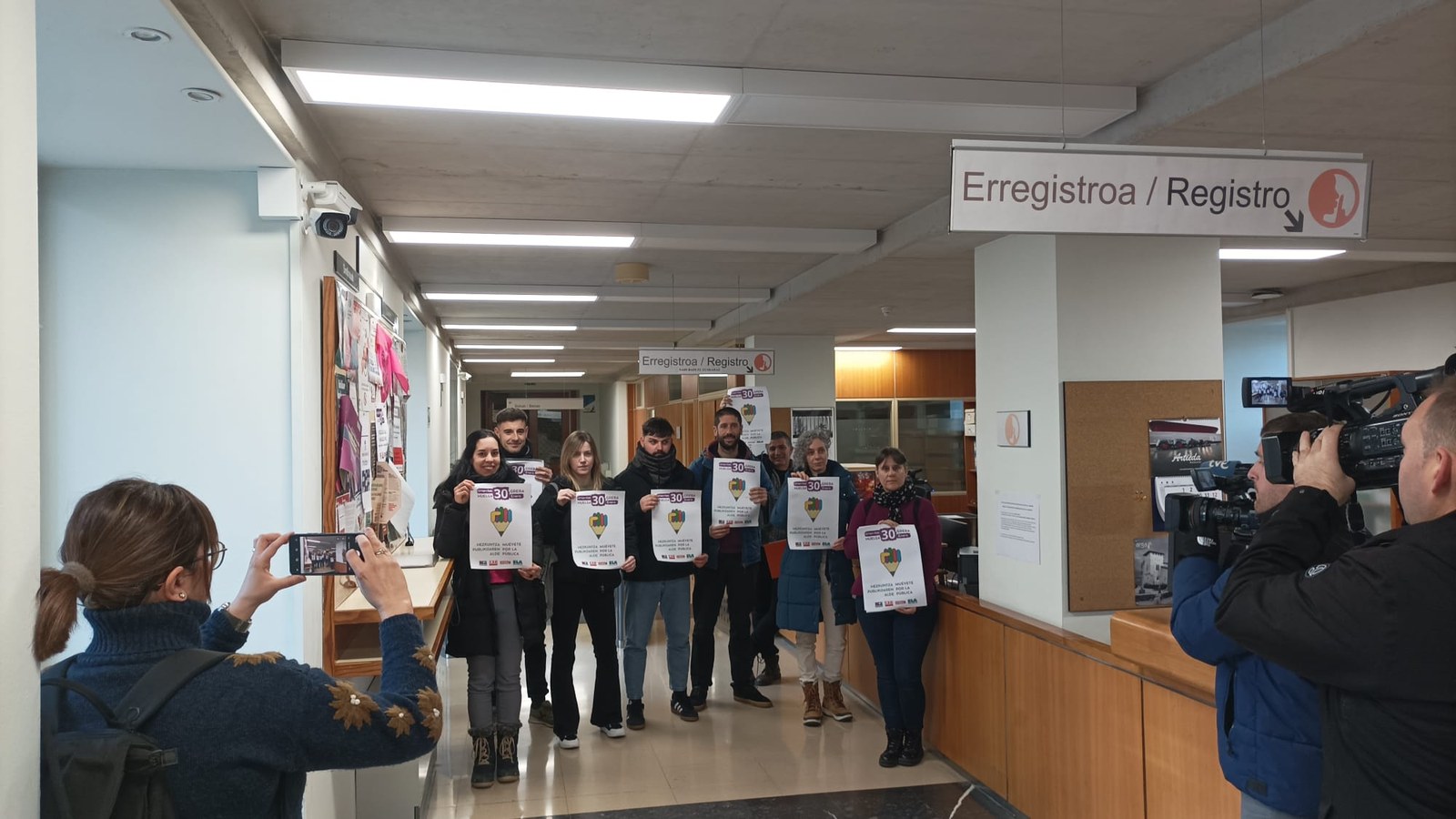 Urtarrilaren 30eko greba erregistratu da Urtarrilaren 30eko greba erregistratu da