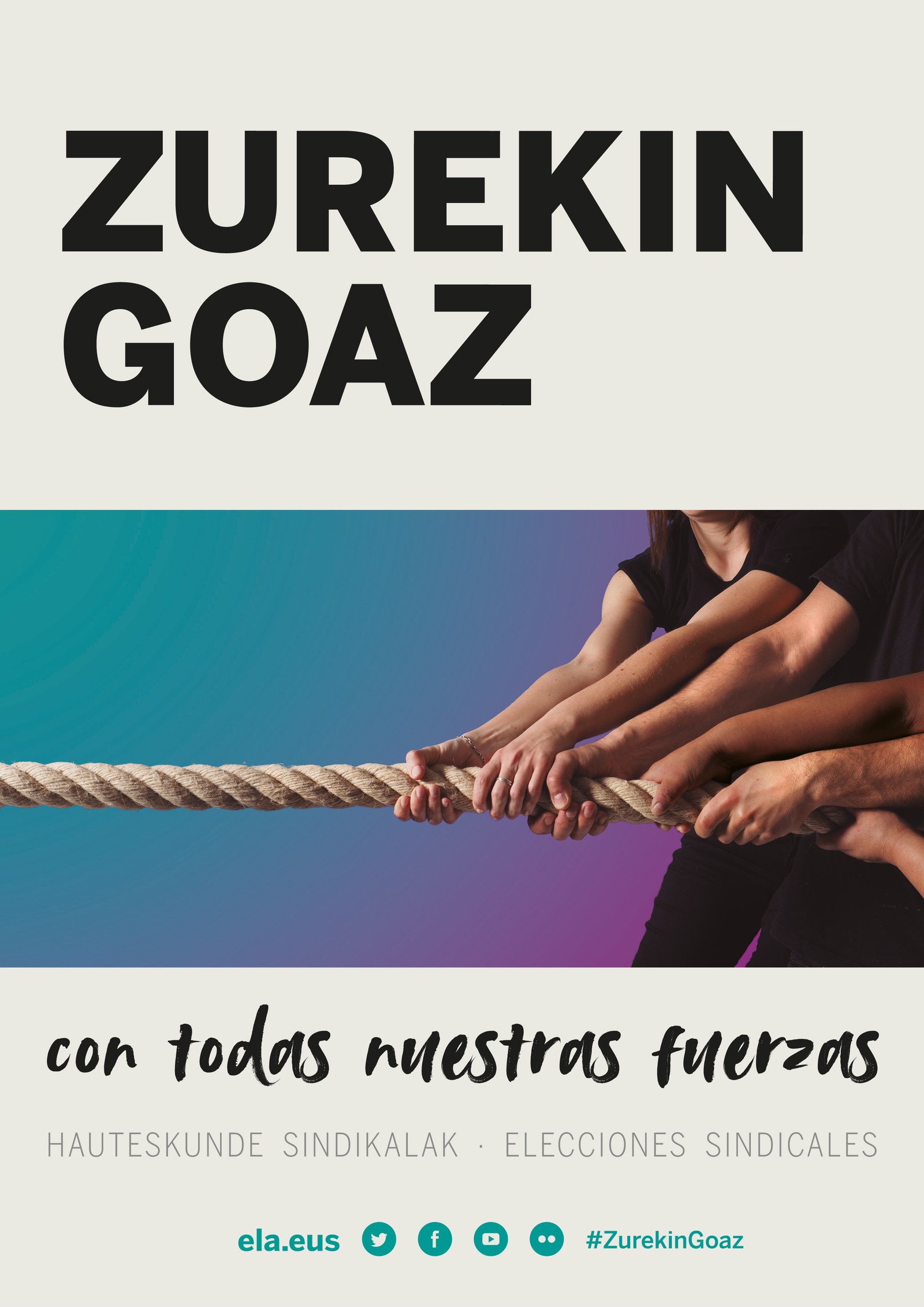 Urte amaiera bikaina hauteskunde sindikaletan #ZurekinGoaz