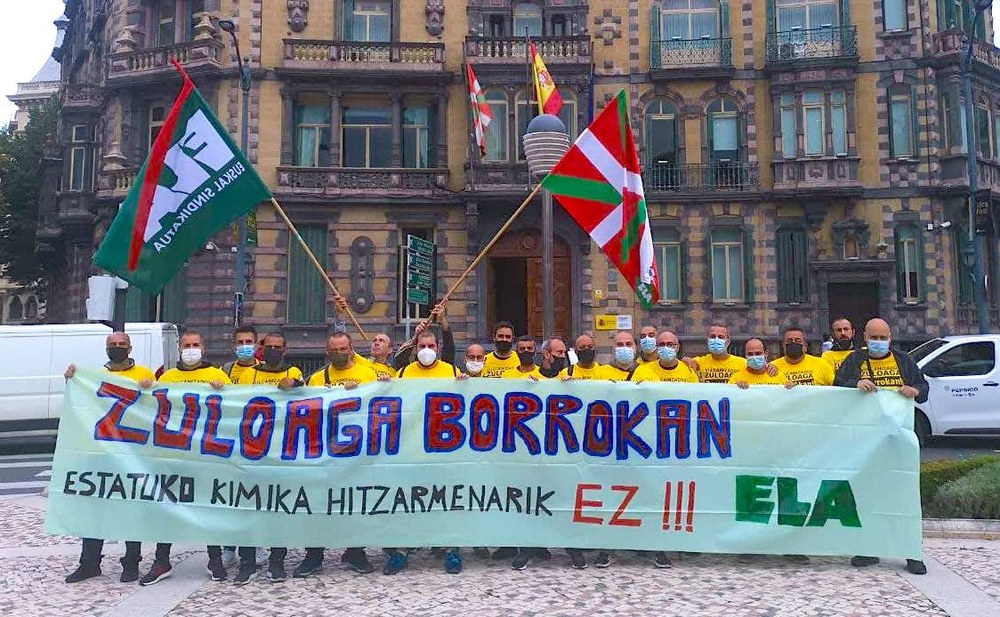 Vulcanizados Zuloagaren plantillaren elkarretaratzea hitzarmen propio baten alde