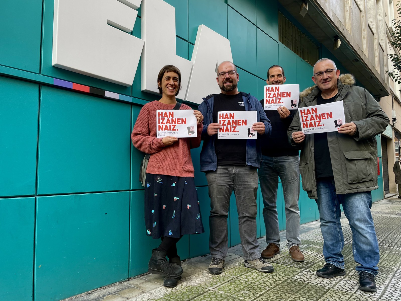 Etxebizitzaren alde, Baionan manifestazioa azaroaren 20an