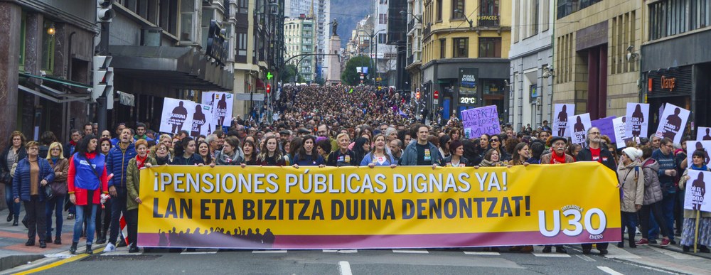 Pentsio publikoen alde, ELA ere kalera aterako da azaroaren 13an