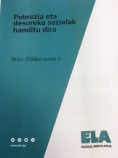 Pobrezia eta desoreka sozialak handitu dira