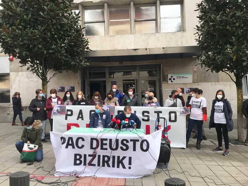 Greba martxoaren 18an Deustuko Etengabeko Arreta Gunean (EAG), gaueko arreta presentziala berreskuratzea eskatzeko