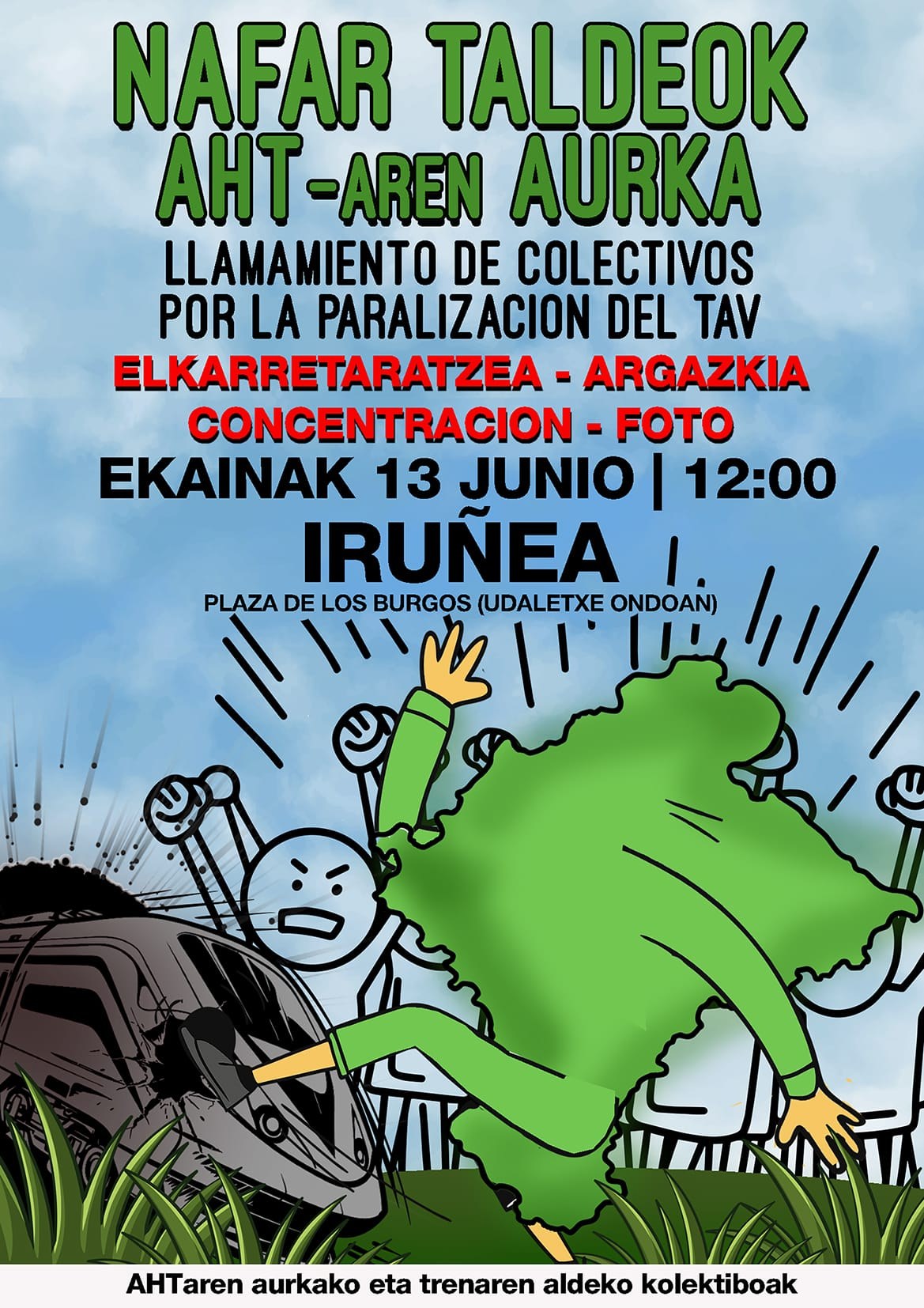 ELAk larunbateko kontzentrazioan parte hartuko du