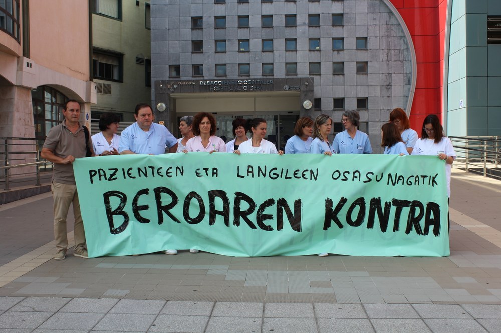 Arrasateko osasun-zentroko eta kanpoko kontsultetako tenperaturak jasanezianak dira