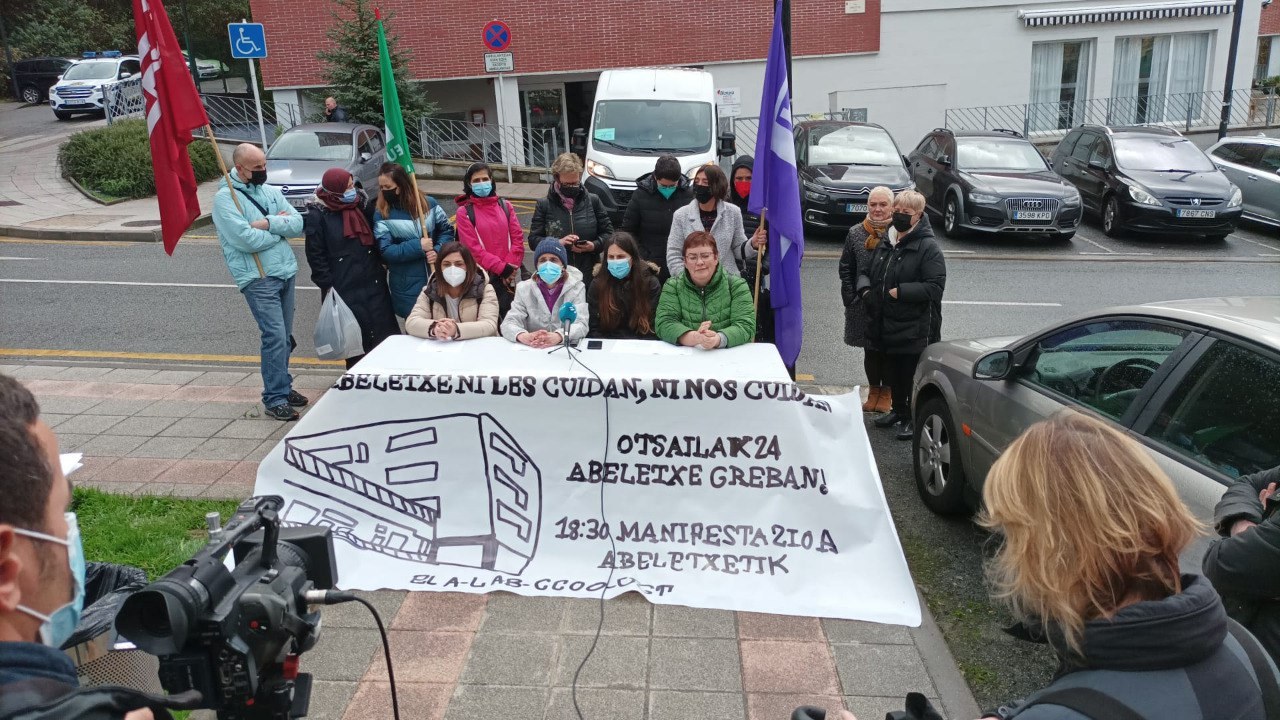 Ermuko Abeletxe egoitzan hiru greba egun deitu dituzte: otsailak 24 eta martxoak 10 eta 24 Ermuko Abeletxe egoitzan hiru greba egun deitu dituzte: otsailak 24 eta martxoak 10 eta 24