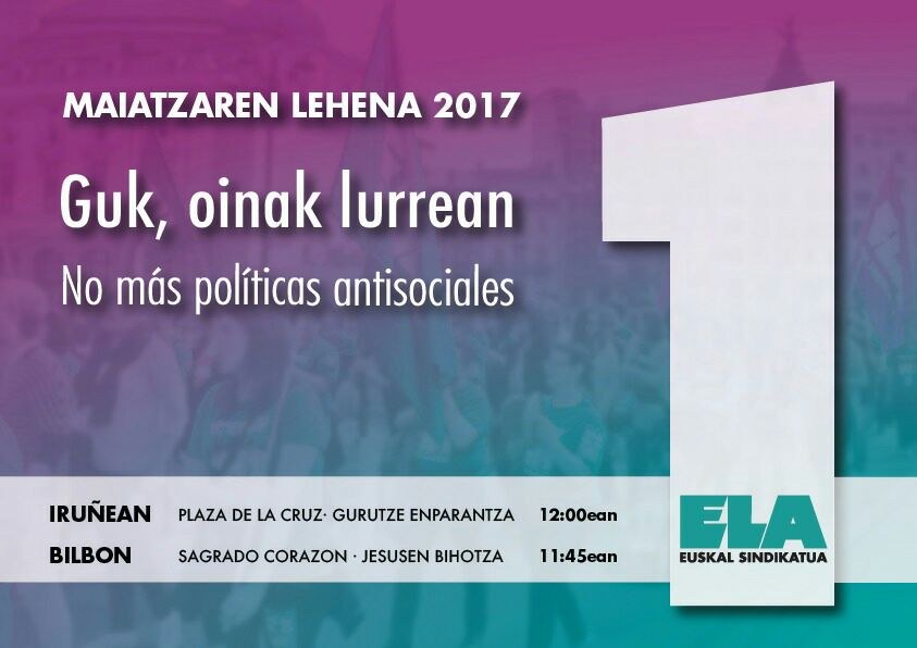Maiatzaren lehena, oraina eta geroa