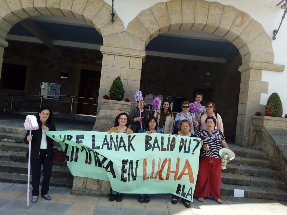 Gure lanak ez du berdin balio? Garbiketa borrokan