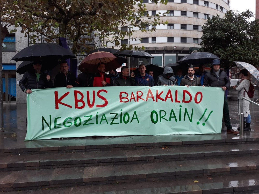Greba Kbus Barakaldoko herri-autobusean