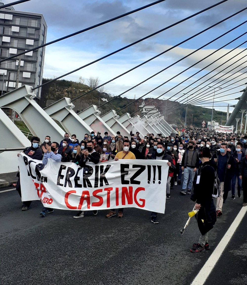 Greba mugagabea egitea erabaki dute Barakaldo eta Sestaoko PCBko langileek
