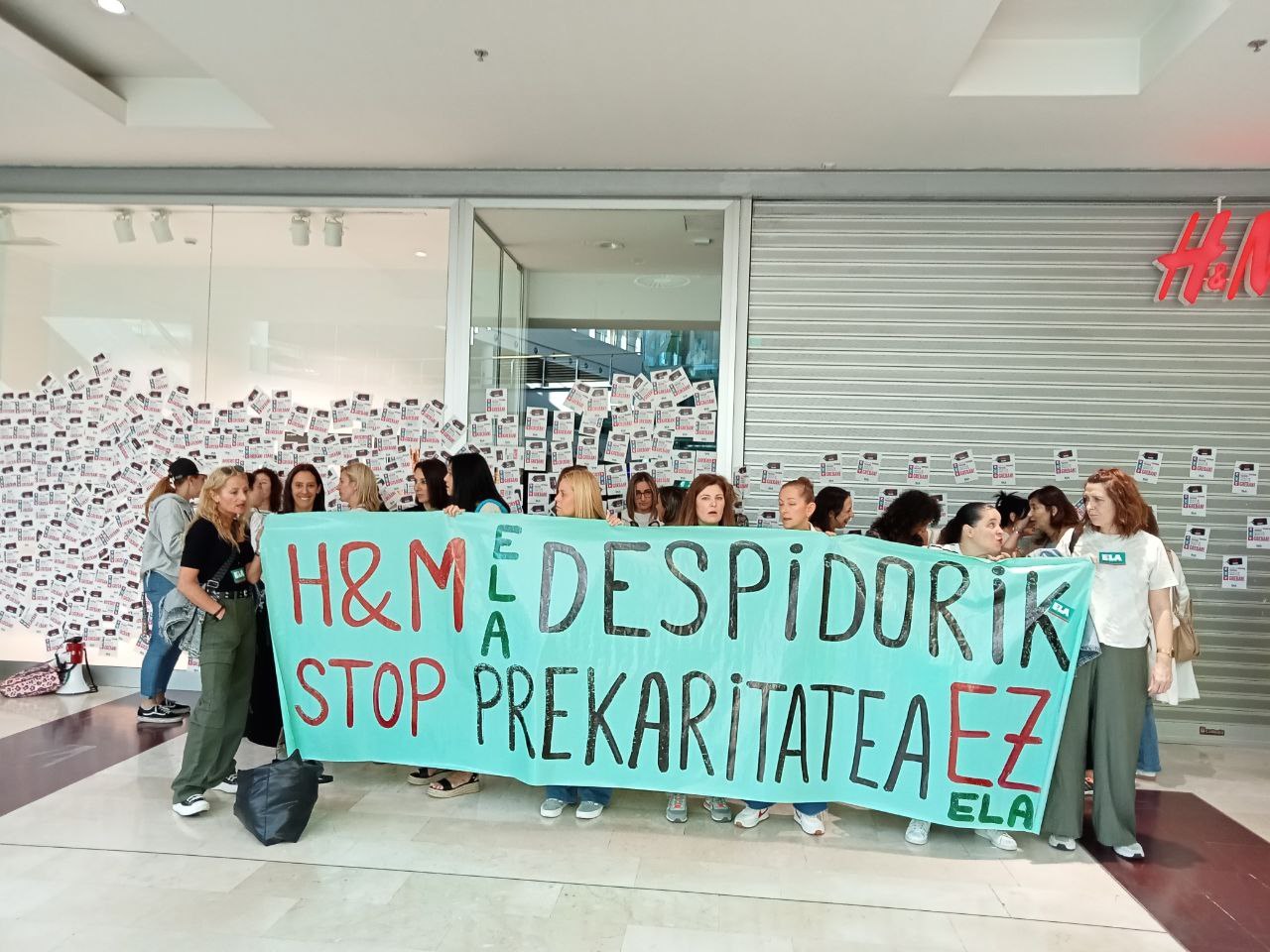 Jarraipena zabala izan du Enplegu Erregulazioko Espedientearen aurkako bosgarren greba egunak Jarraipena zabala izan du Enplegu Erregulazioko Espedientearen aurkako bosgarren greba egunak