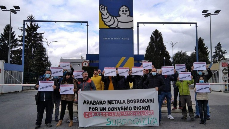 Arabako Metala grebara doa patronalak ez duelako bermerik eskaini negoziazio mahaian