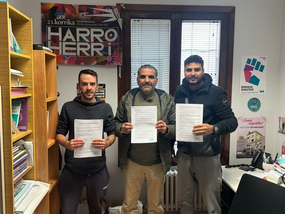 ELAk aurre egin dio Amazonen kontratazio eredu prekarioari, eta enplegua bermatzea lortu du