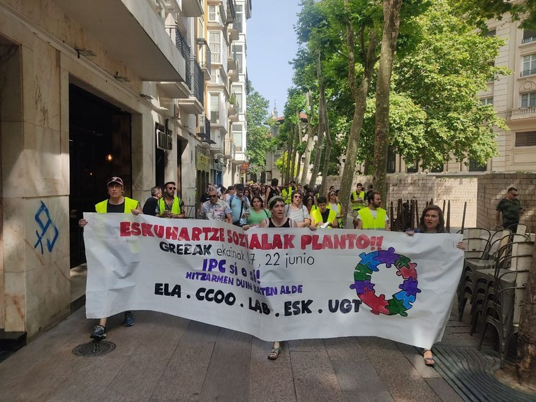 ELAk aurreakordioa lortu du Arabako Esku-hartze Sozialerako hitzarmenerako