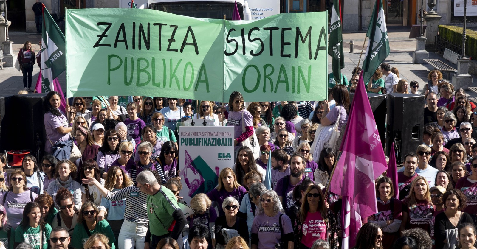ELAk bat egingo du du mugimendu feministak abenduaren 13rako deitutako mobilizazioarekin
