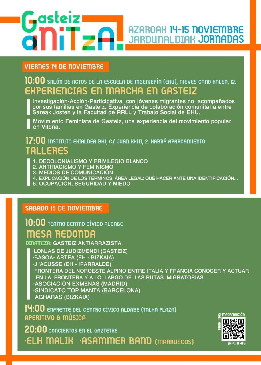 ELAk Gasteiz Anitzak antolatutako jardunaldietan parte hartuko du