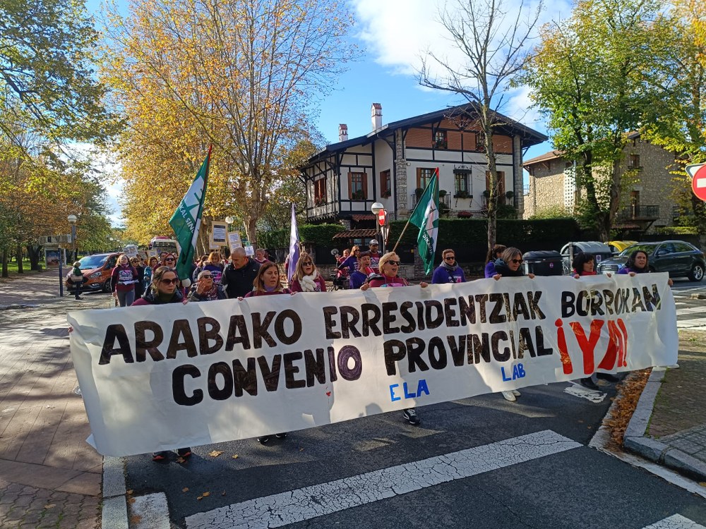 Jarraipen zabala  grebaren bigarren egunean