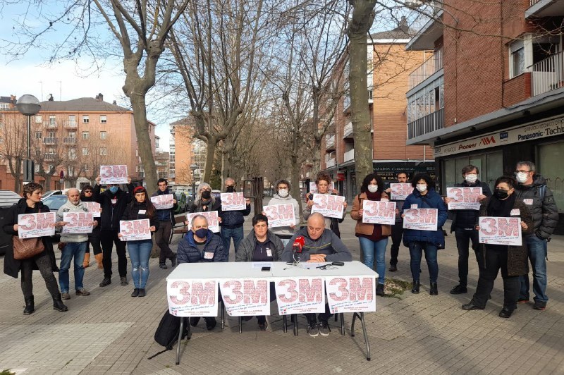 Langile borrokak bizirik dirauela aldarrikatuko dute ELAk, LABek, ESK-k eta STEILAsek martxoaren 3an