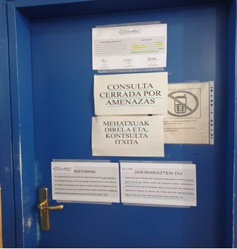 Langileek mehatxuak jaso dituzte