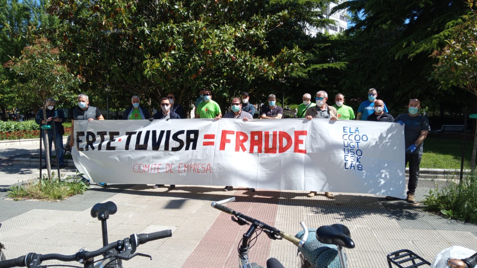 Langileen Batzordeak TUVISAko ERTEa salatu du