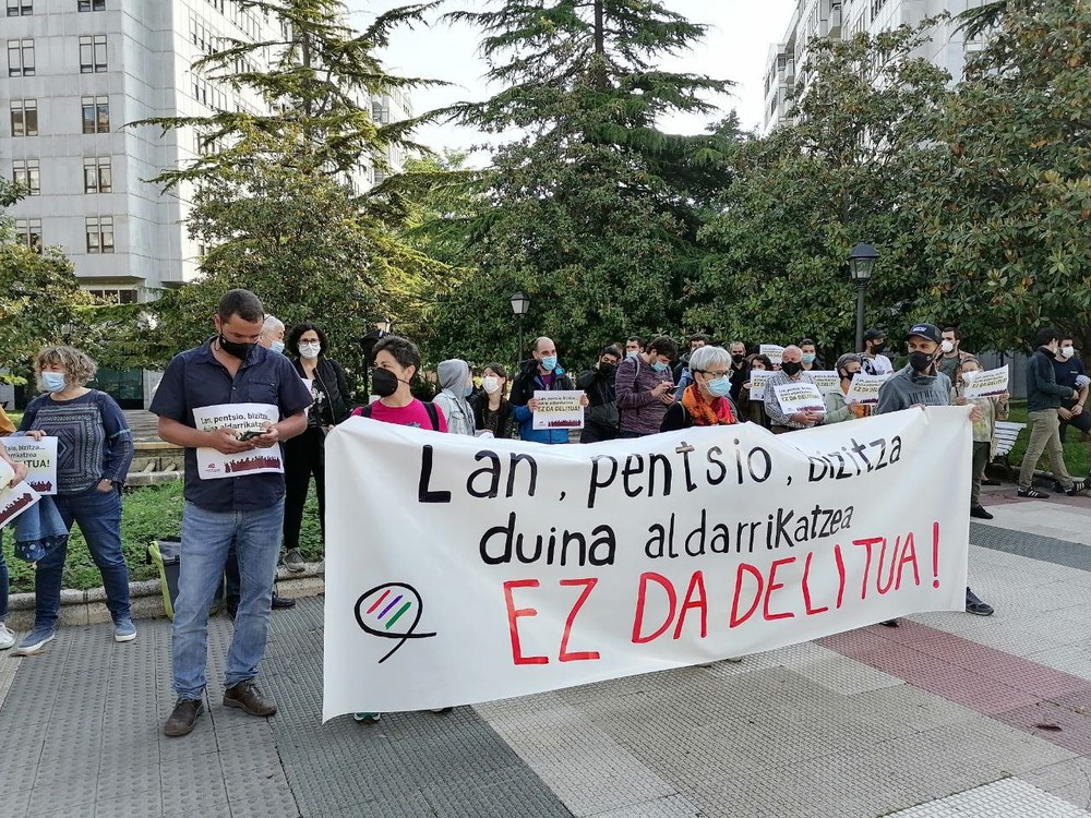 Pertsona bat epaitu dute Gasteizen 2020ko urtarrilaren 30eko greba orokorraren harira