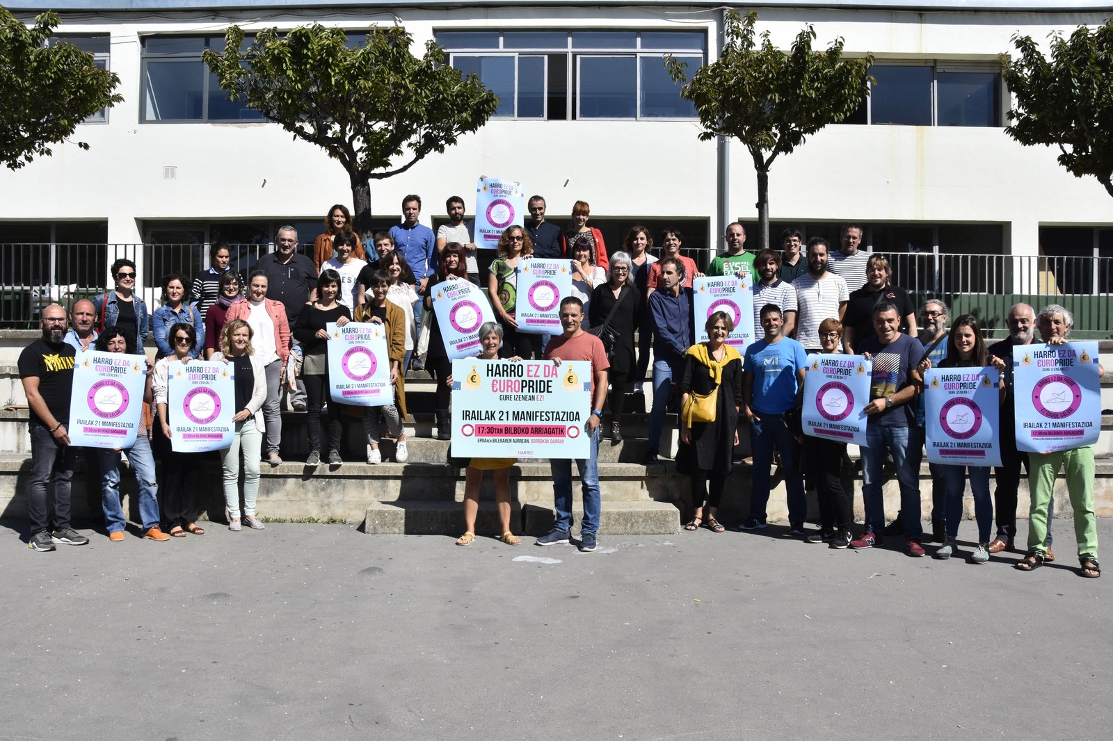 Harro ez da €uropride, gure izenean ez! lelopean irailaren 21ean Bilbon egingo den manifestazioarekin bat egiten du ELAk Harro ez da €uropride, gure izenean ez! lelopean irailaren 21ean Bilbon egingo den manifestazioarekin bat egiten du ELAk