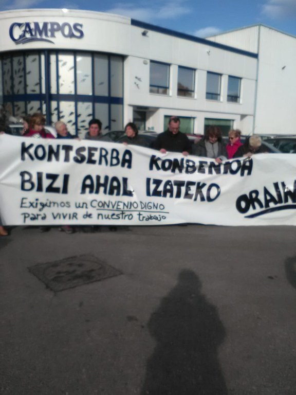 Bizkaiko Arrain gazitu eta Kontserben sektorean aurreakordioa ez du sinatuko ELAk