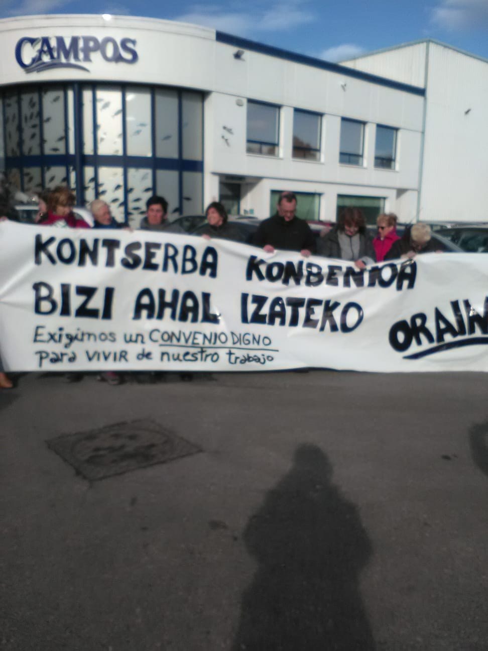 Bizkaiko Arrain Kontserba eta Gazituen alorrean mobilizazioek jarraitzen dute