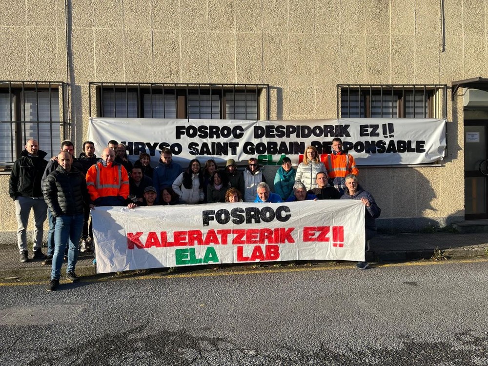 Seigarren greba eguna Enplegu-Erregulazioko Espedientearen eta deslokalizazioaren aurka Seigarren greba eguna Enplegu-Erregulazioko Espedientearen eta deslokalizazioaren aurka