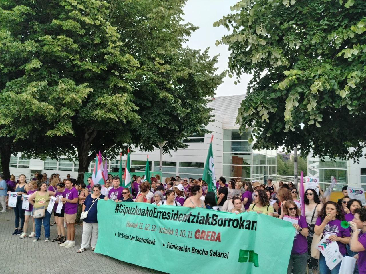 ELAk grebaren lehen egunean izandako jarraipen zabala nabarmendu du ELAk grebaren lehen egunean izandako jarraipen zabala nabarmendu du