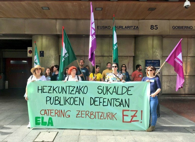 ELAk sustatutako mobilizazioek Hezkuntza Sailak zerbitzu hau ezartzea lortu dute