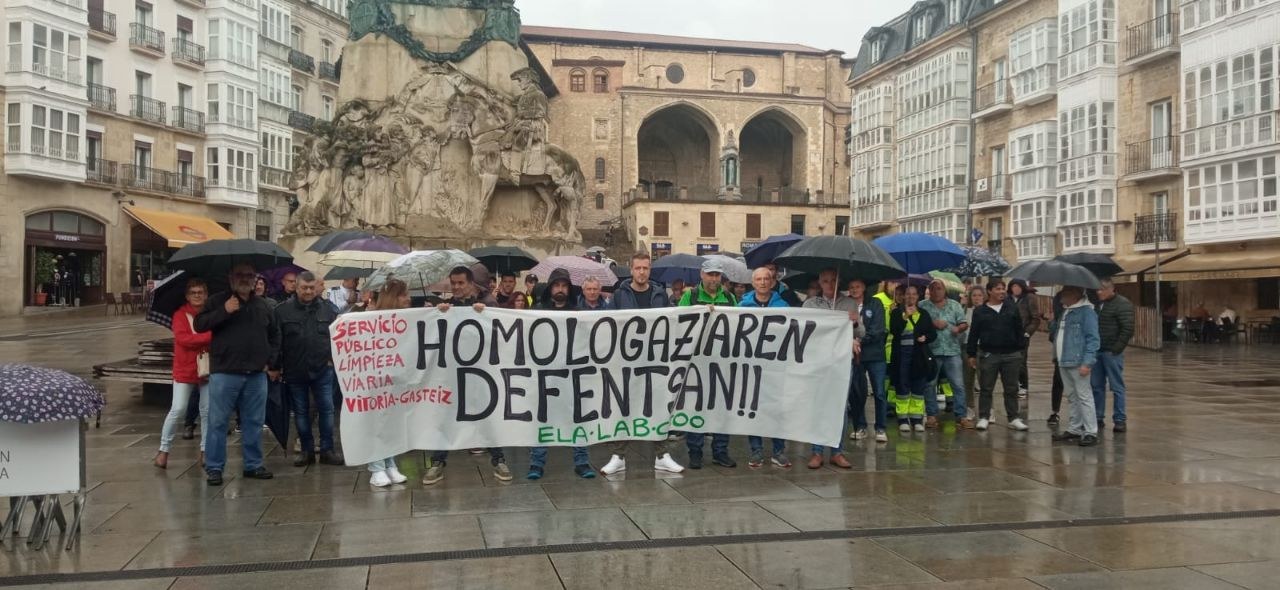 Elkarretaratzea enpresak eta Udalak homologazio ituna bete dezaten Elkarretaratzea enpresak eta Udalak homologazio ituna bete dezaten
