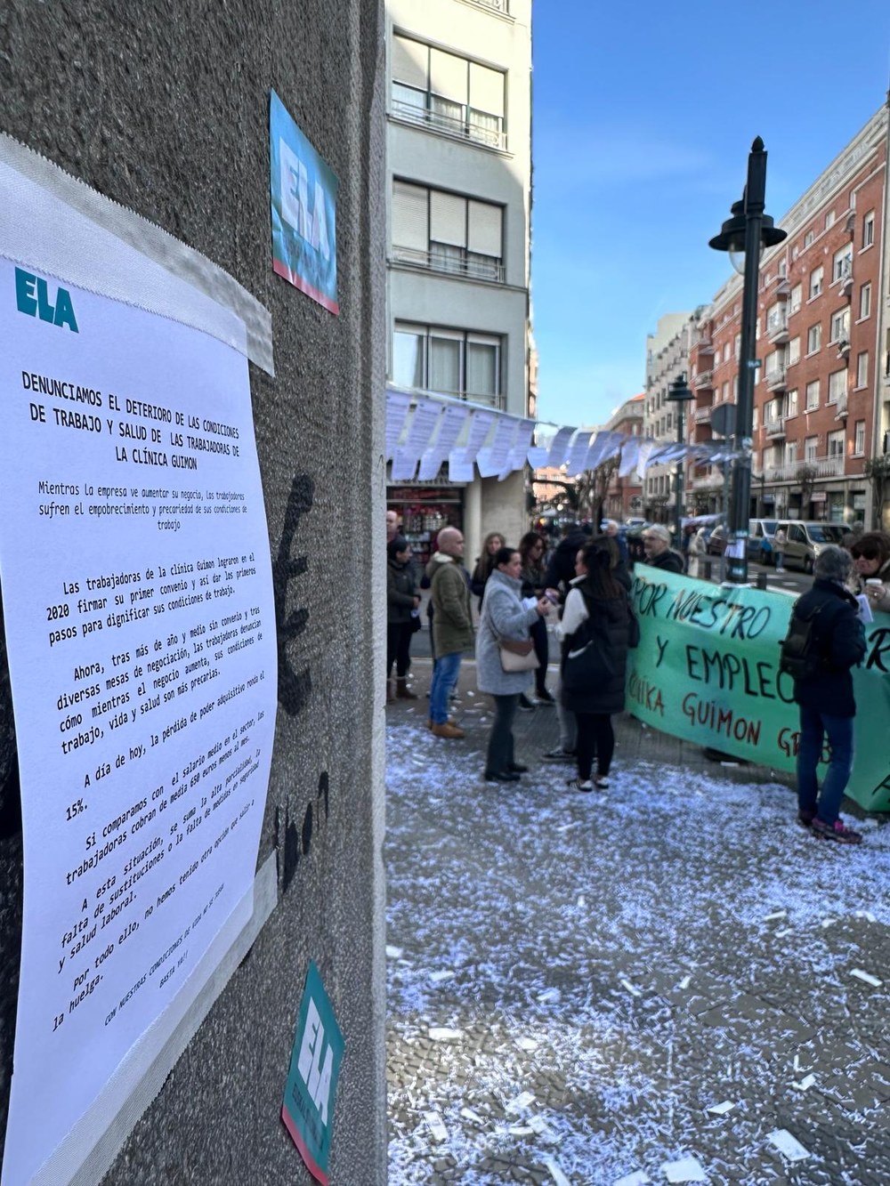 Erabateko jarraipena hirugarren greba egunean