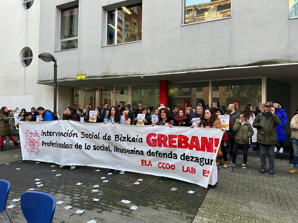 Greba abenduaren 21ean eta 28an