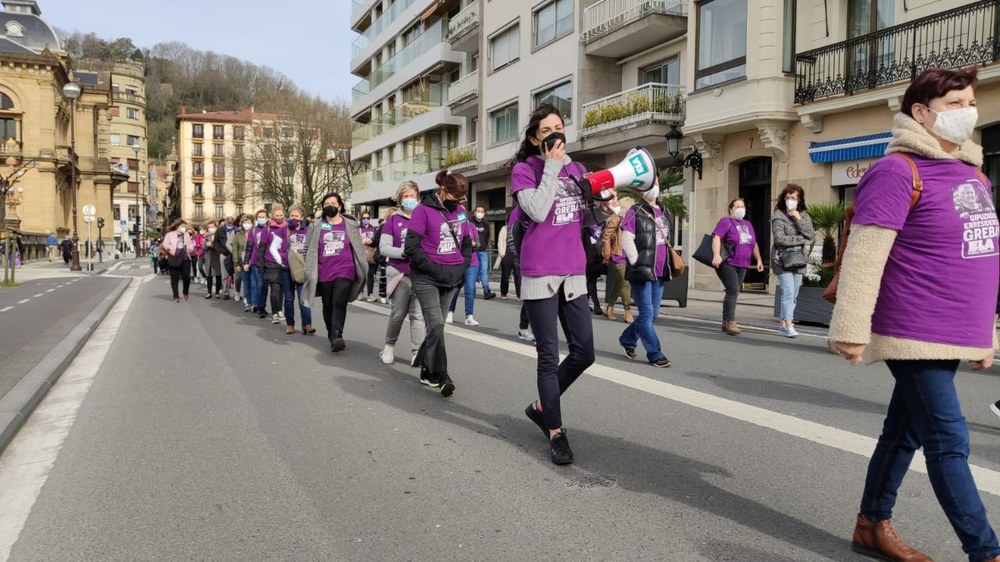 Greba egun berria Gipuzkoako erresidentzietan, 247garrena gatazka hasi zenetik
