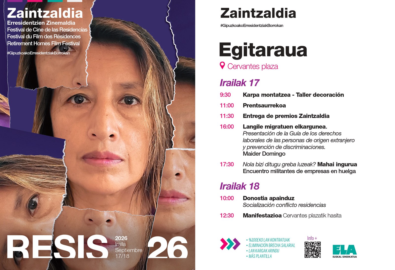 Grebalariek izar morez beteko dute Donostia, Zaintzaldian