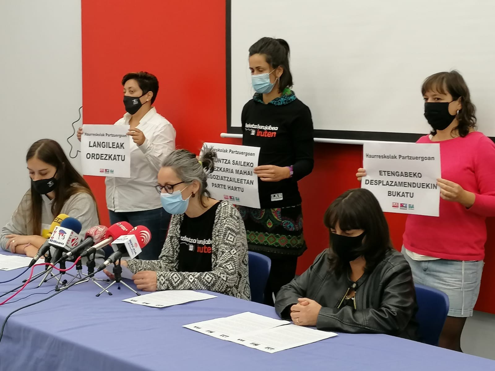 Haurreskolak Partzuergoko etorkizuna kolokan jartzen ari da Eusko Jaurlaritza