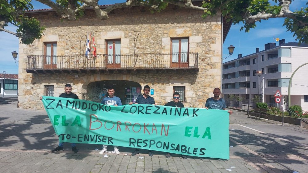 Hilabeteko greba hitzarmena berritzeko