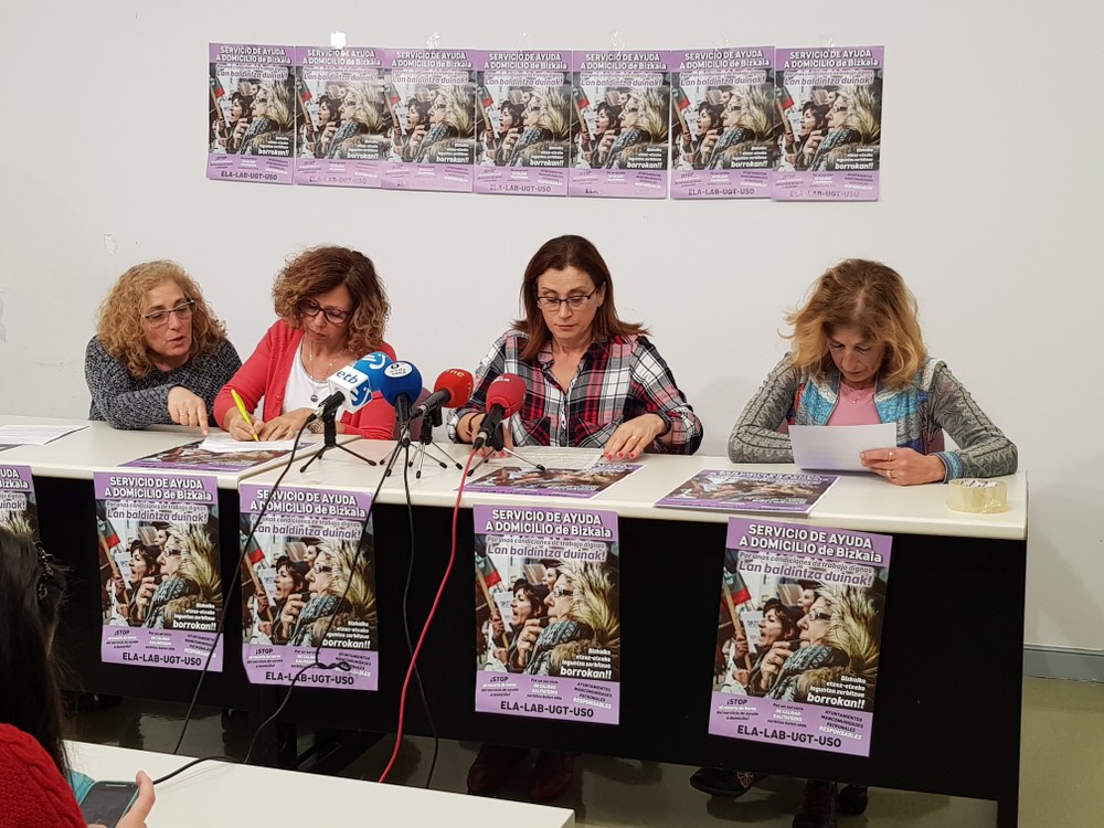 Lanuzte berriak Bizkaiko Etxez Etxeko Laguntza alorrean