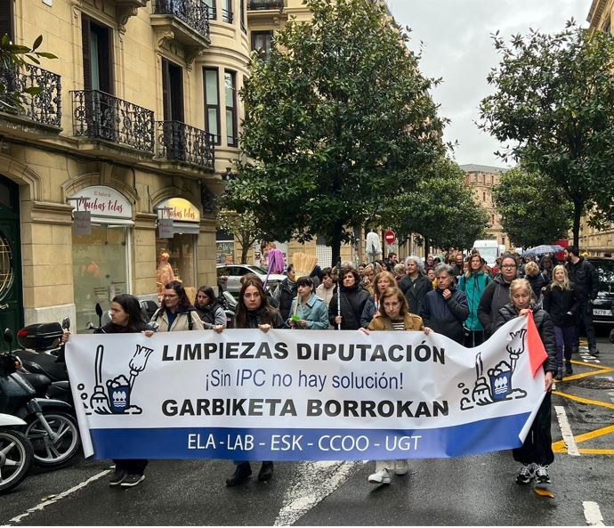 Mobilizazioak erosteko ahalmena aldarrikatzeko