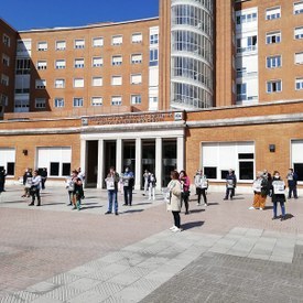 Osakidetzako langile asko maskara akastunekin aritu da ospitaletan