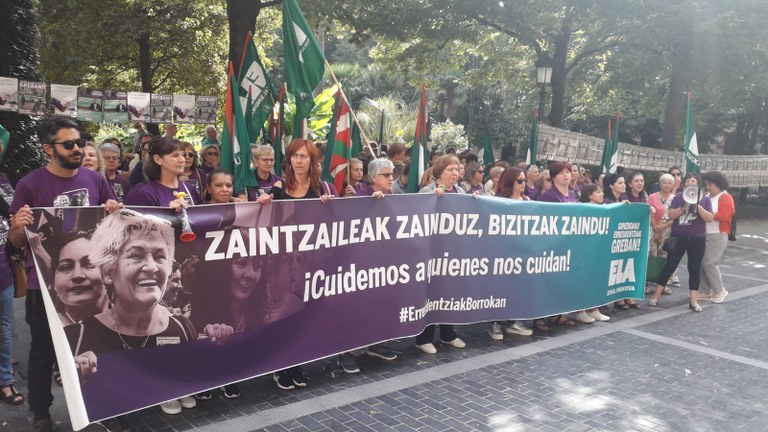 Gipuzkoako erresidentzietako langileei mobilizatzeko trabak besterik ez dizkie jartzen Donostiako Udalak
