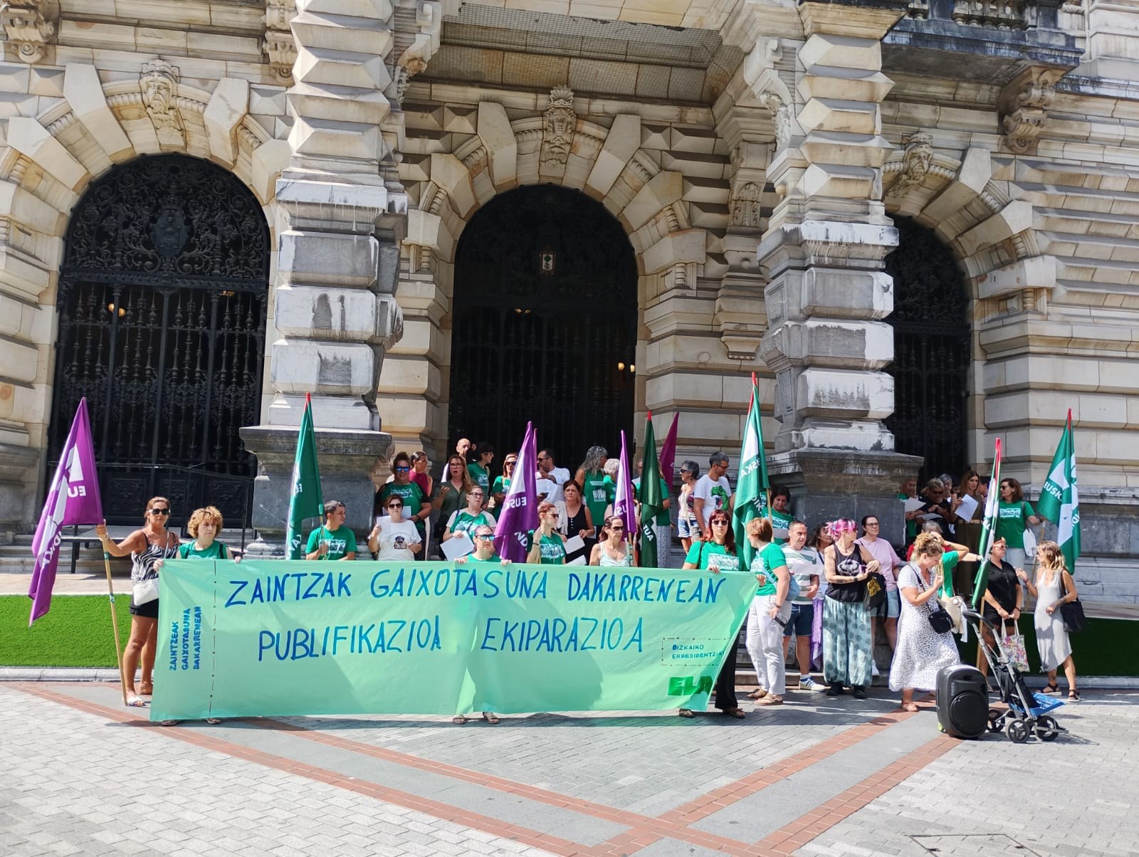 ELAk mobilizazioak areagotuko ditu irailetik aurrera negoziazioan aurrerapausorik ez bada